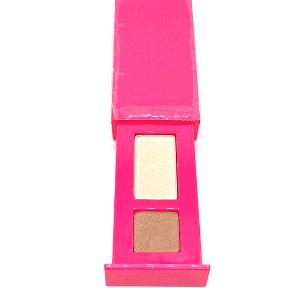 Clinique All About Shadow Duo 2 sets in Duo Ivory Bisque Bronze Eye makeup NEW - Picture 3 of 6